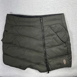 Indyeva Suletekk Verde Pato ABAJO Falda Abombada Envoltura Asimétrica Para Mujer’s Med W31 - Imagen 1 de 9