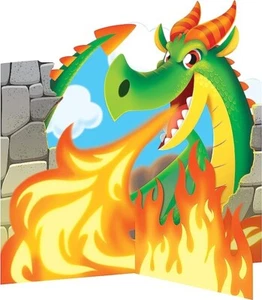Dragon Party Centerpiece- Dragon Birthday Supplies or Decorations - Picture 1 of 4