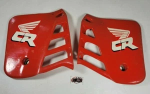 HONDA CR (CR 250) OEM Matching radiator tank side cover fairing shroud panel set - Picture 1 of 2