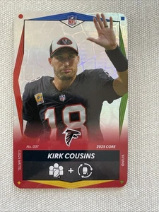 2025 uno elite nfl Kirk Cousins QB #037 Wild Viper Skin Foil SSP Wild Atlanta - Picture 1 of 2