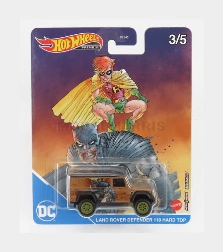 MATTEL HOT WHEELS HCN95 LAND ROVER - DEFENDER 110 HARD TOP - BROWN BLACK - 1/64 - Immagine 1 di 1