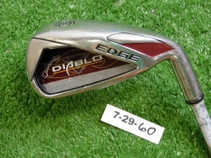 Callaway Diablo Edge 6 Iron Uniflex Steel 2* Upright +.5" - Picture 1 of 5