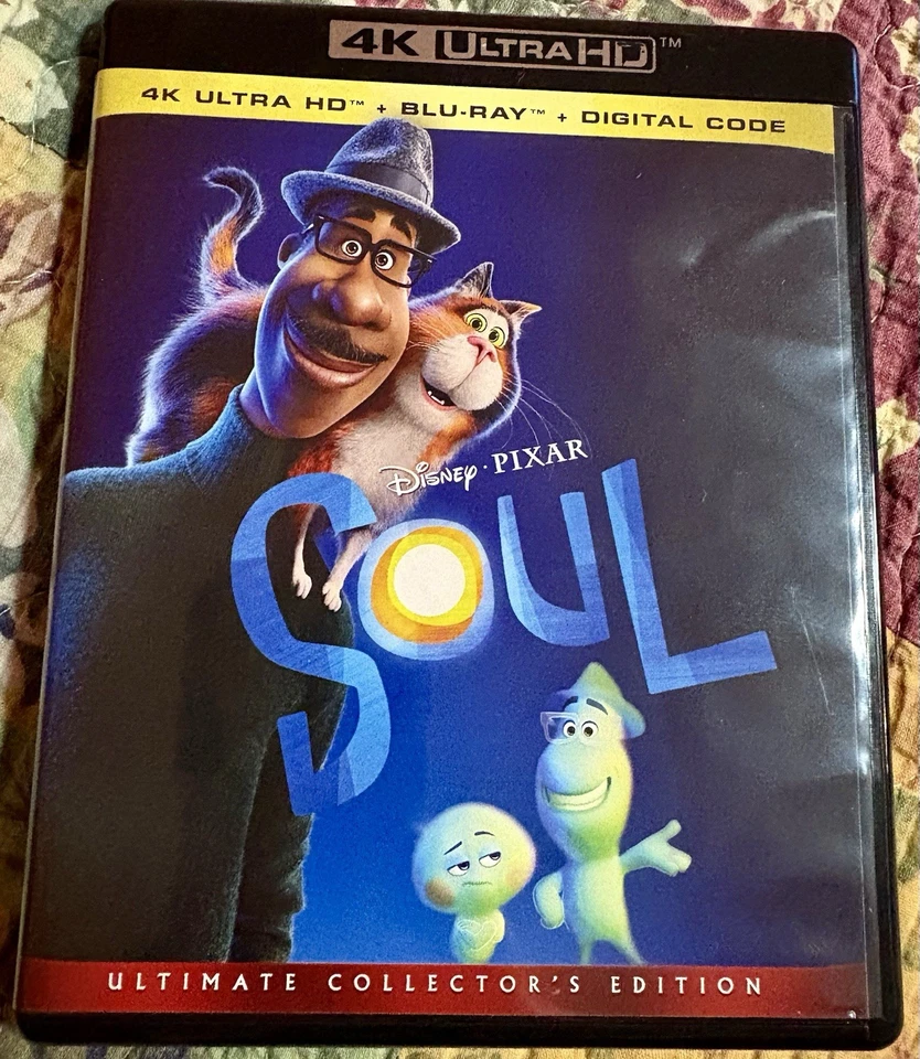 SOUL Disney Pixar Film 4K UHD ONLY, NO BLU-RAY OR DIGITAL CODE - Image 1 of 1
