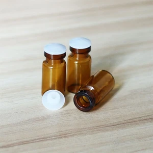 2 ml hágalo usted mismo 10-200 piezas contenedores artesanales tapón frascos de vidrio botellas de corcho frasco boda - Imagen 1 de 6