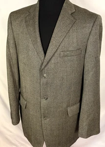 Giacca cappotto sportivo blazer Stafford 100% lana uomo taglia 42 L qualità premium - Foto 1 di 8