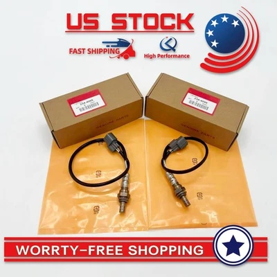 OEM For Civic Del Sol Civic L4-1.6 Pair Set Front & Rear O2 Oxygen Sensors  Foto 1 de 4