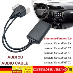 Für AUDI A4 A5 A6 A8 Q7 Stereo MMI 2G Auto Bluetooth 5.0 USB AUX Kabel Adapter~ - Bild 1 von 12