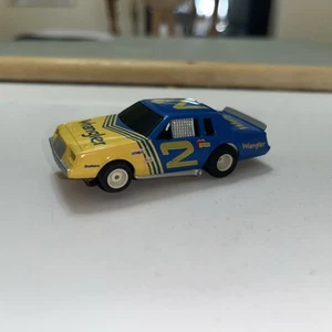 Tyco Dale Earnhardt Wrangler #2 HO Slot Car W/Chassis. Yellow Blue - Picture 1 of 8
