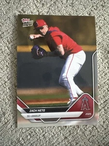 Zach Neto 2025 Topps Now Road to Opening Day Los Angeles Angels #OD-114 - Bild 1 von 3