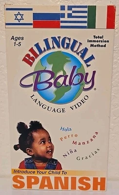 Bilingual Baby: SPANISH (VHS, 2000) - Image 1 of 4