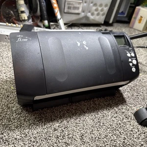 FUJITSU FI-7160 DUPLEX COLOR IMAGE SCANNER (No Adapter) Works - Photo 1/6