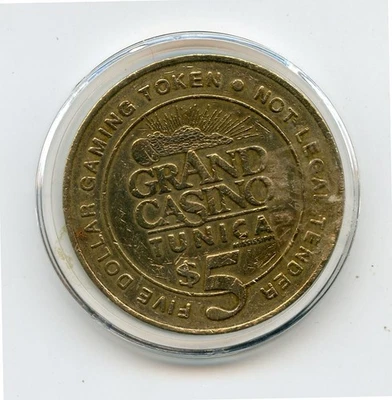 5.00 Token from the Grand Casino Tunica Mississippi GDC 1996 - Image 1 of 2