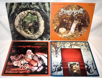 Lot of 4 Mannheim Steamroller Vinyl LPs Fresh Aire II III VI Saving the Wildlife - Image 1 of 4
