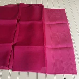 SILK, Magenta FABRIC 3 Yards x 21 Inches Wide or 150 Inches x 21 Wide - Picture 1 of 13