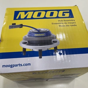 MOOG 512401 Wheel Hub & Bearing Assembly Front New Replacement Auto Part - Foto 1 di 19