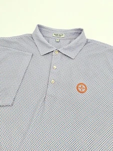 Peter Millar Camicia Uomo 2XL Manica Corta Polo Estiva Comfort Campi Olimpici - Foto 1 di 8