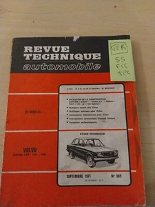 Revue technique VOLVO 142 144 145 S GL 1971 Rta volvo 142 144 145 1.8 2.0  - Picture 1 of 9