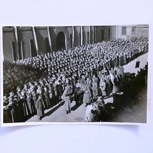 Photo B/N R.S.I. Solennelle Mariage pour Le Serment de La Garde Républicaine - Imagen 1 de 2