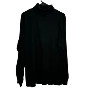 Vintage Rollkragen Herren groß schwarz Fruit of the Loom 90er - Bild 1 von 3