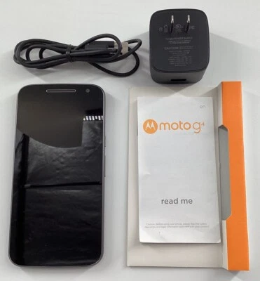 Motorola Moto G 4th Generation 16GB Black    F1C - Image 1 of 4