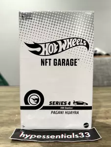 Hot Wheels NFTGarage Series 4 Premium Physical 2013 Pagani Huayra NEW. IN HAND - Picture 1 of 5