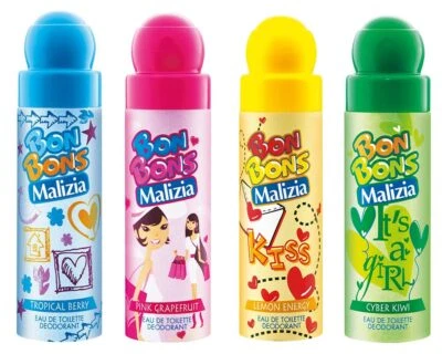 MALIZIA BONBONS deo DREAM-Set 4x 75ml vier galaktische Düfte