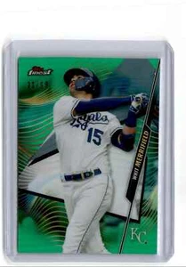 2020 Finest Green Refractor Whit Merrifield 31/99 Kansas City Royals #65 - Picture 1 of 2