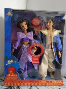 Disney Store Aladdin & Jasmine Singing Duet Barbie Doll Set. Disney Princess. - Picture 1 of 12