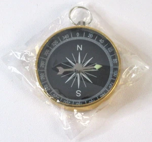 Aluminum Alloy Compass Child Survival Gear Equipment Portable - Picture 1 of 2