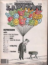 National Lampoon January 1979 Depression w/ML VG 122915DBE2