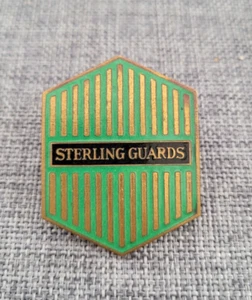 INSIGNIA DE GUARDIAS ESTERLINAS VINTAGE - Imagen 1 de 2