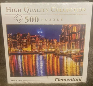 Clementoni High Quality Collection Amsterdam 500 Piece Puzzle New Sealed - Picture 1 of 8