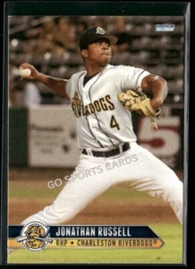2025 Charleston RiverDogs Jonathan Russell RC Rookie Rays Minor League - Bild 1 von 2