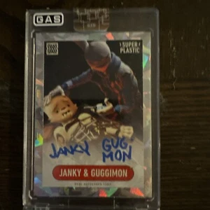 G.A.S. Trading Cards 1/25 Super Plastic Auto Cracked Foil NTWRK SEALED - Picture 1 of 4