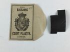 Black Balsamic Court Plaster, London, With Coat Of Arms, Partial Plaster Present