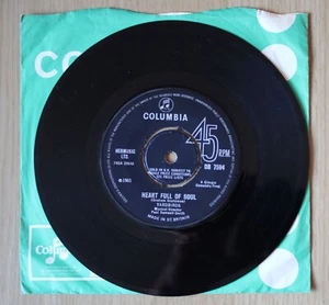 The Yardbirds Heart Full Of Soul. '65 UK Columbia: DB 7594 - Picture 1 of 2