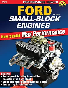 SA546 Ford Small Block Engines: How to Build Max Performance Pistons Heads Rods - Imagen 1 de 5