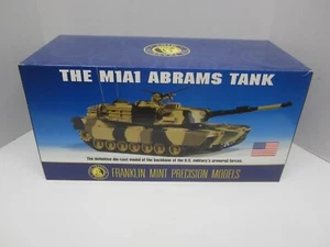 Franklin Mint Precision Models 1/24 Scale B11B815 M1A1 Abrams Military Tank - Picture 1 of 11