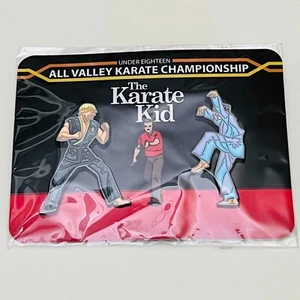 Under Eighteen Exclusive The Karate Kid All Valley Karate Championship Pin - Rare - Bild 1 von 4