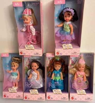 Lote de 6 Muñecas Kelly Cascanueces Cuento de Hadas - CHICA MENTA - Hada de la Nieve - Melodía Foto 1 de 2