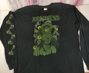 Vintage Prog Metal Baroness Magpie Lady Mens T Shirt Long Sleeve Size XL - READ - Bild 1 von 16