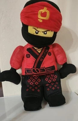 Lego Ninjago Movie 20" Plush Red Ninja Kai Lego Minifig themed Stuffed Toy - Изображение 1 из 4