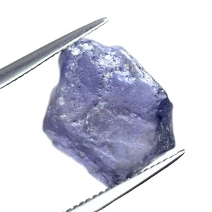 Fascinating Certified 6.80ct Natural Unheated Lavender Sapphire Tanzania Rough - Picture 1 of 5