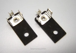 Pair of Fiber Board Woofer Terminal / Speaker Part / .205 Spade / FBT5 - Picture 1 of 2