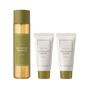 I`m From Mugwort Essence 160ml + Mask 30g x2EA/Sensitive/Soothing/Vegan - Picture 1 of 28