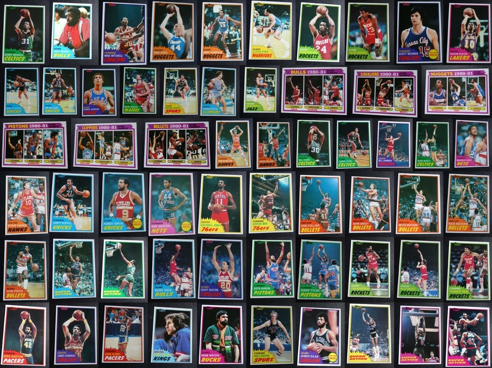 1981-82 Topps Basketball Cards Complete Your Set Pick From List 1-110 - Image 1 of 1