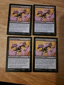 MTG - 4x Warren Weirding - Modern Masters - NM - Playset - Picture 1 of 2