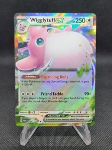 Pokémon TCG Wigglytuff ex Scarlet & Violet - 151 040/165 Holo Double Rare - Picture 1 of 2
