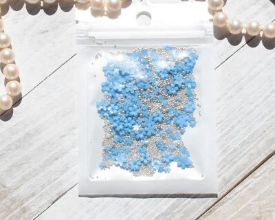 1pack Acrylic Flowers 3D Mixed Size Flowers for Nail Art, Manicure, Design Nail - Image 1 of 3