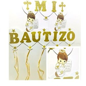 Baptism Favors Banner Boy/girl Mi Bautizo Wall Decoration/decoracion de bautizo